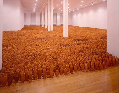 Antony Gormley's Field